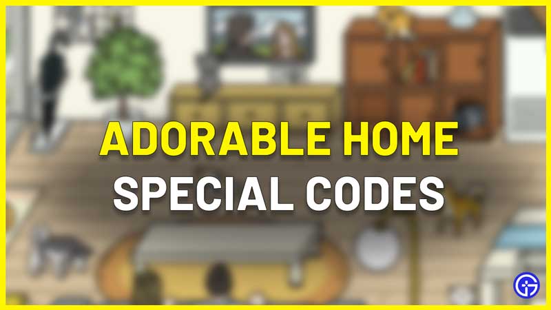 adorables códigos especiales para el hogar