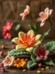 Flor de Ganchillo Paso a Paso: Guía Fácil y Rápida para Principiantes 8 Tutorial de flor de ganchillo paso a paso: Fácil y Rápido