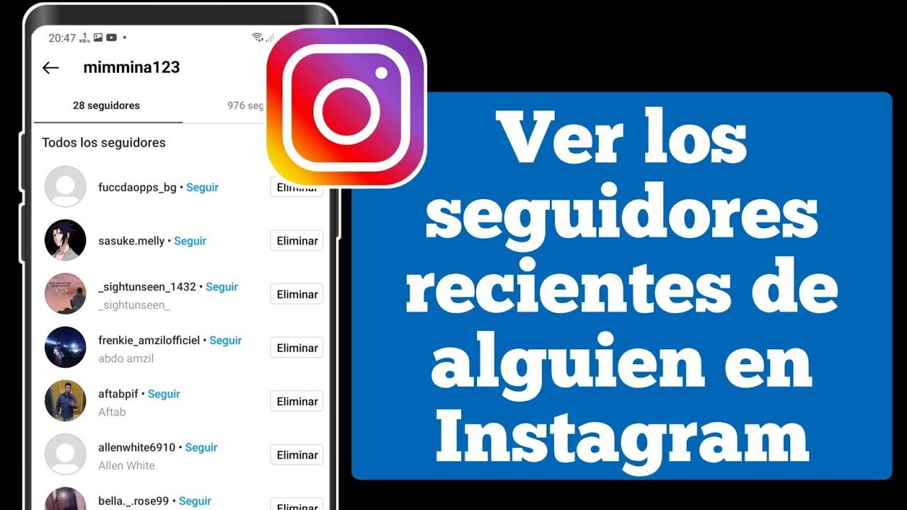 Cómo ver seguidores en común entre dos cuentas de Instagram: Guía completa y métodos efectivos 24 ¿Cómo puedo ver el orden de seguidores en Instagram de otra persona?