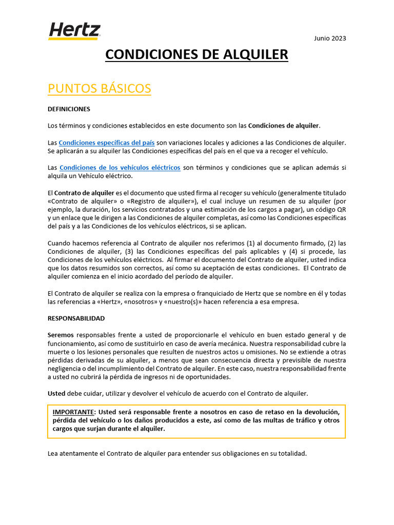 Alquiler de Coches en Lloret de Mar: Encuentra las Mejores Ofertas y Precios 21 Condiciones y Requisitos de Alquiler