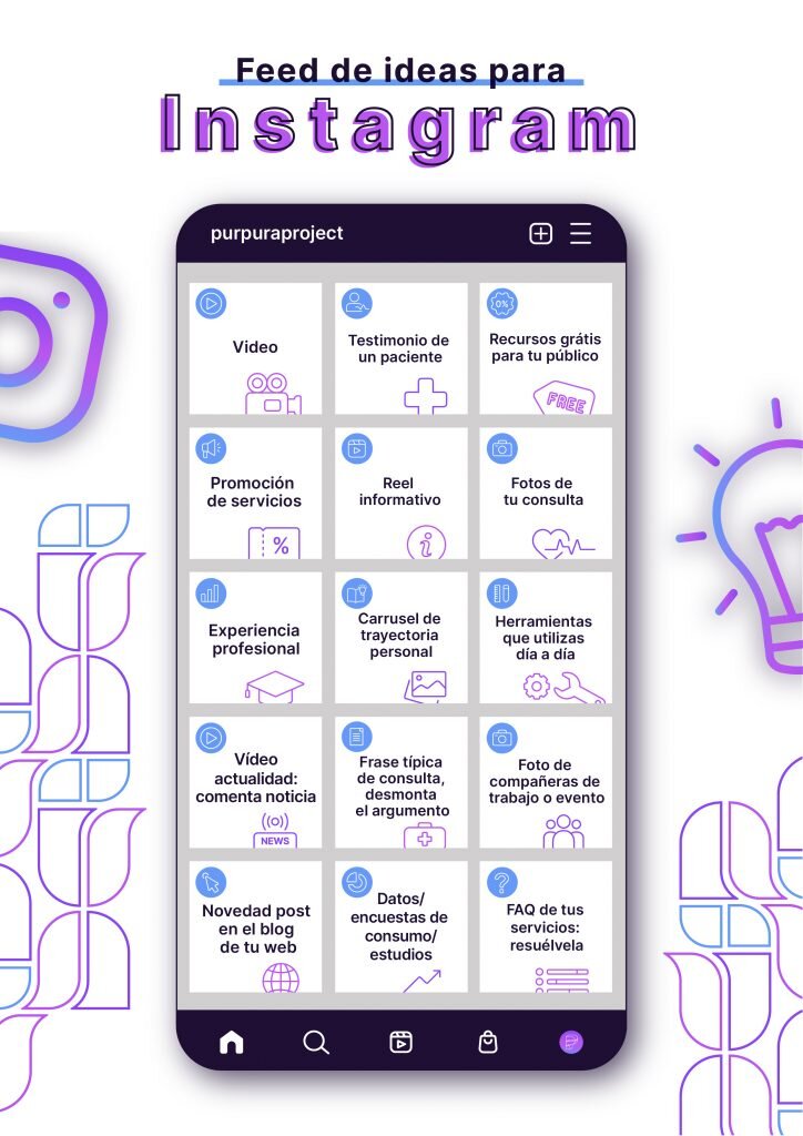 Diseña un Feed de Instagram Profesional y Atractivo para Destacar en Redes Sociales 36 ¿Qué tipo de contenido visual debe tener mi feed de Instagram?